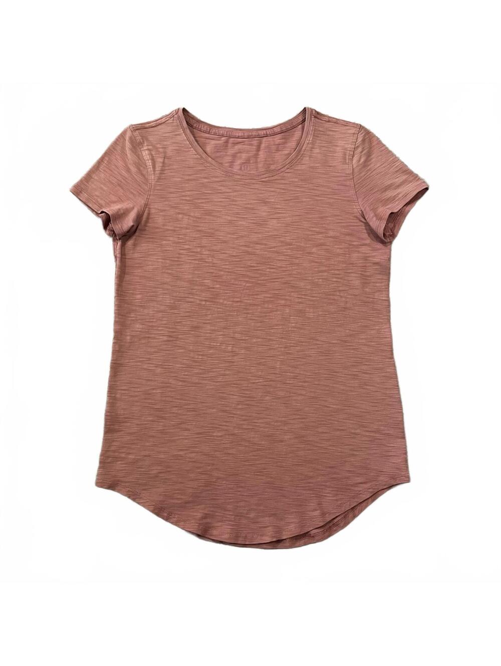 Lululemon Love Crew Short Sleeve T Shirt Desert Sun Size 2